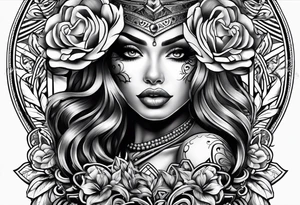 Donna chicano tattoo idea