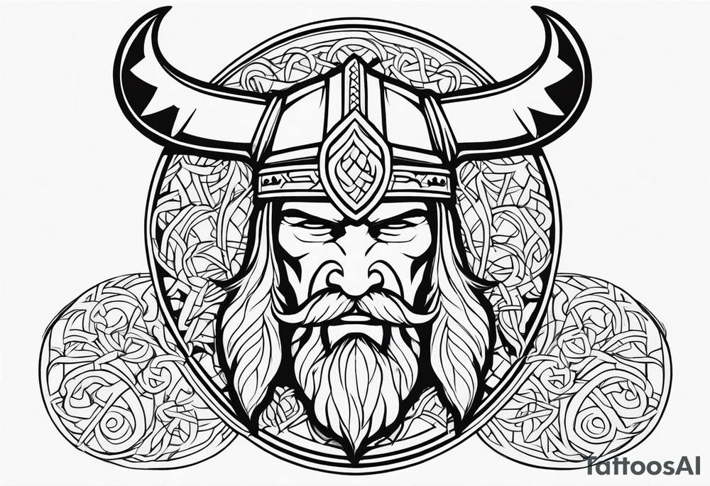 viking tattoo idea