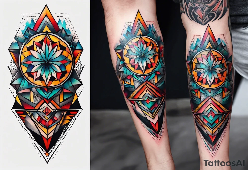 knee tattoo tattoo idea