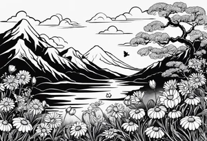 Chamomile ink tattoo tattoo idea