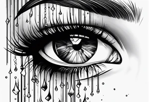 my tears ricochet tattoo idea