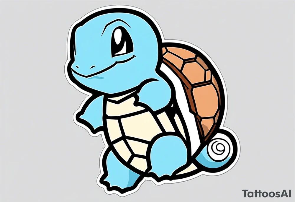 Squirtle tattoo idea