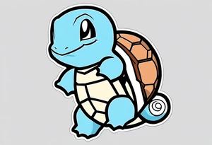 Squirtle tattoo idea