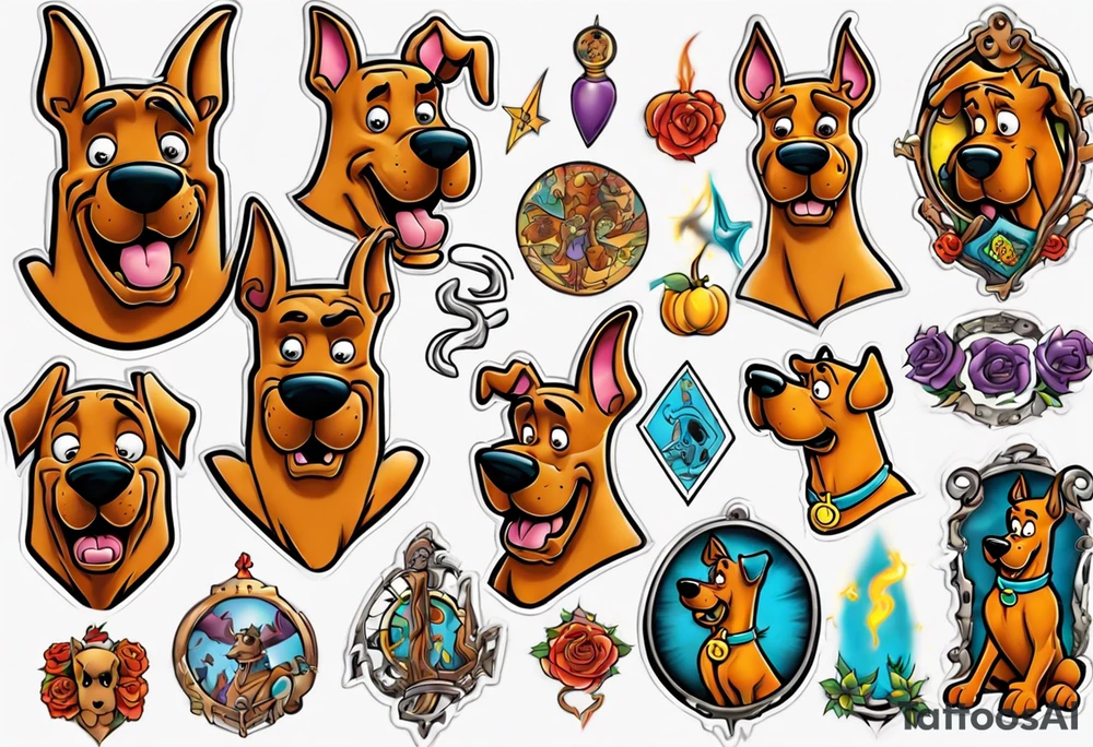 scooby doo tattoo idea