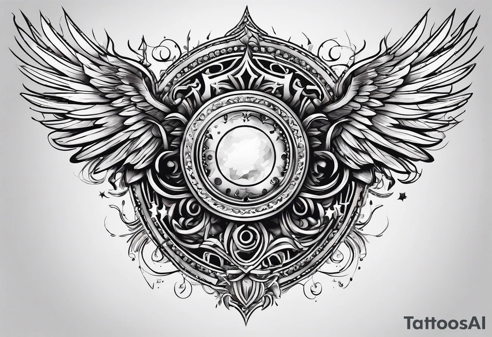 sparks with boosting cable tattoo idea