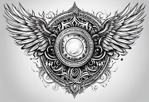 sparks with boosting cable tattoo idea