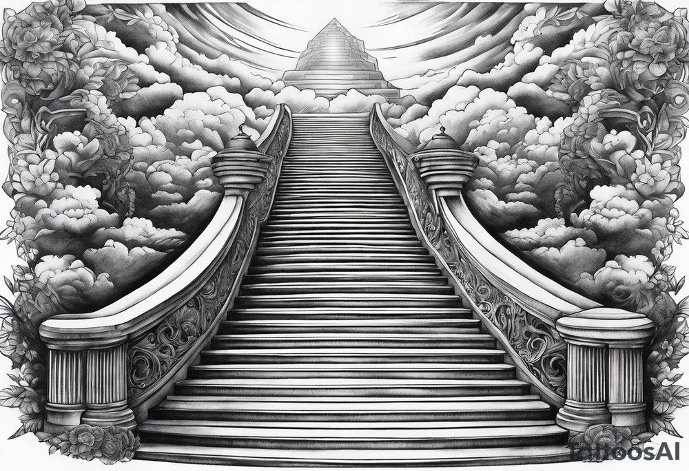 Stairway to heaven tattoo idea