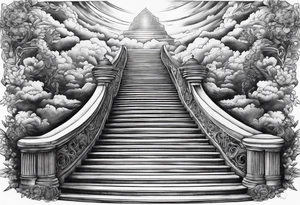 Stairway to heaven tattoo idea