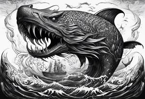 Leviathan tattoo idea