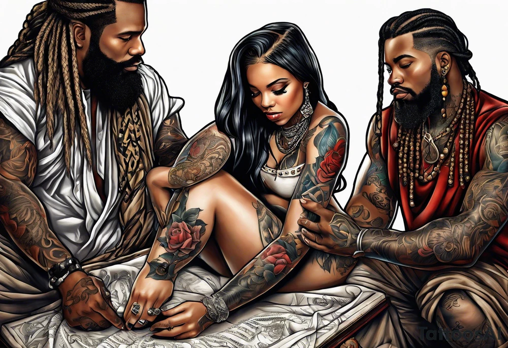 harriet tubbman setting slaves free tattoo idea