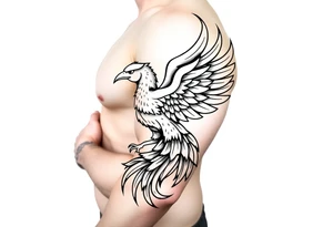 Phoenix tattoo idea