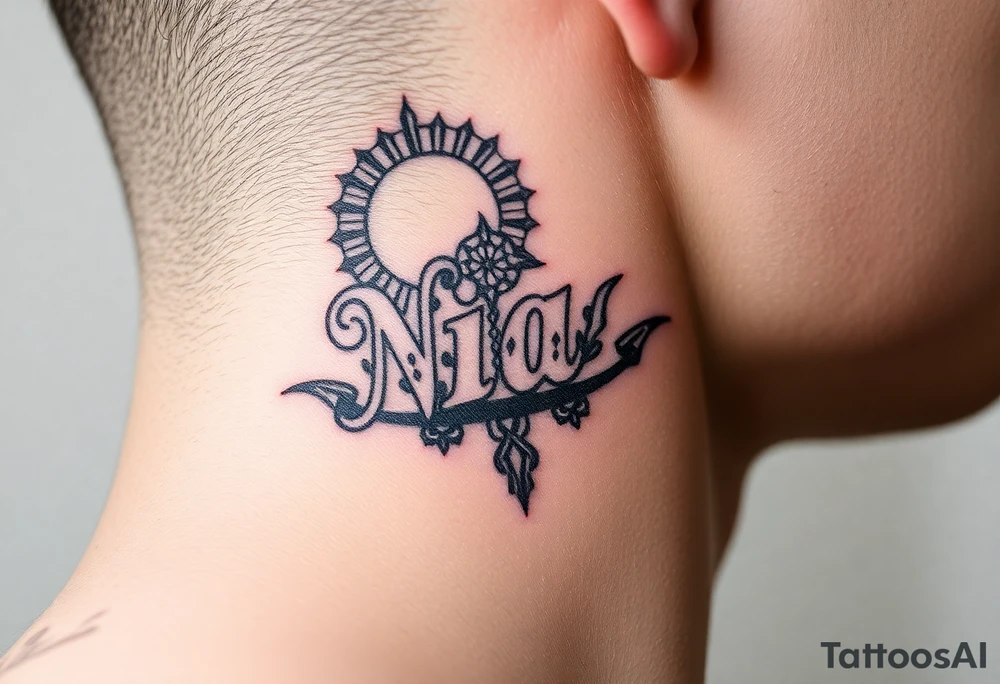 name Nia tattoo idea