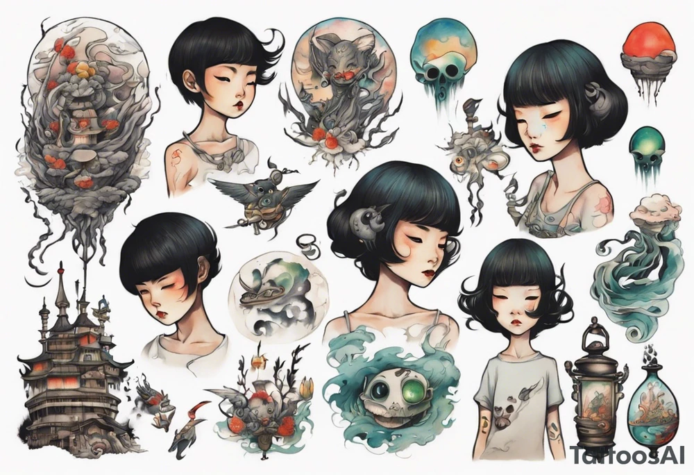 chihiro soot tattoo idea