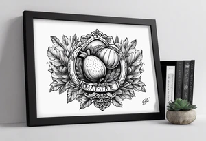 Farming themed tattoo includes an acorn tattoo idea