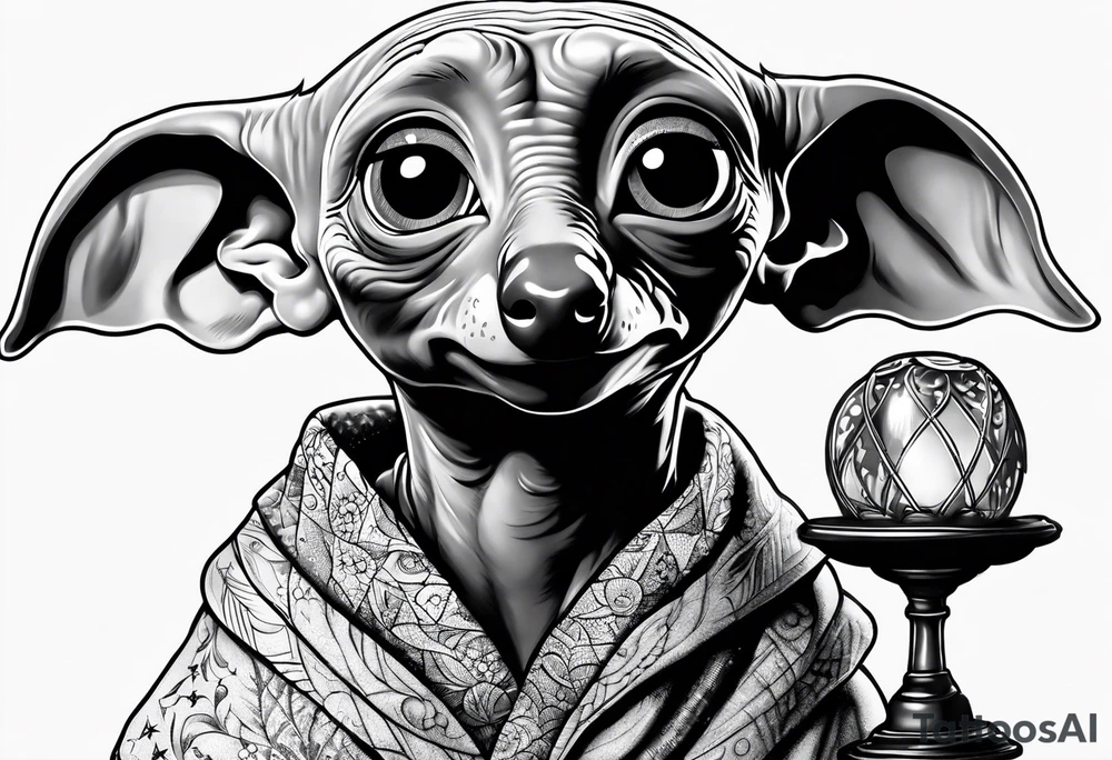 Dobby from harry potter tattoo idea
