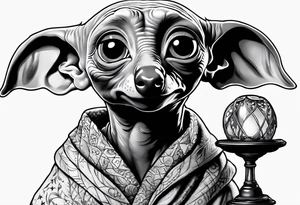 Dobby from harry potter tattoo idea