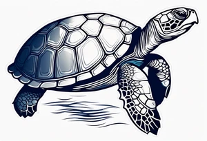 Navy turtle shellback tattoo tattoo idea