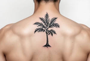 Hawaiian breadfruit tree tattoo idea