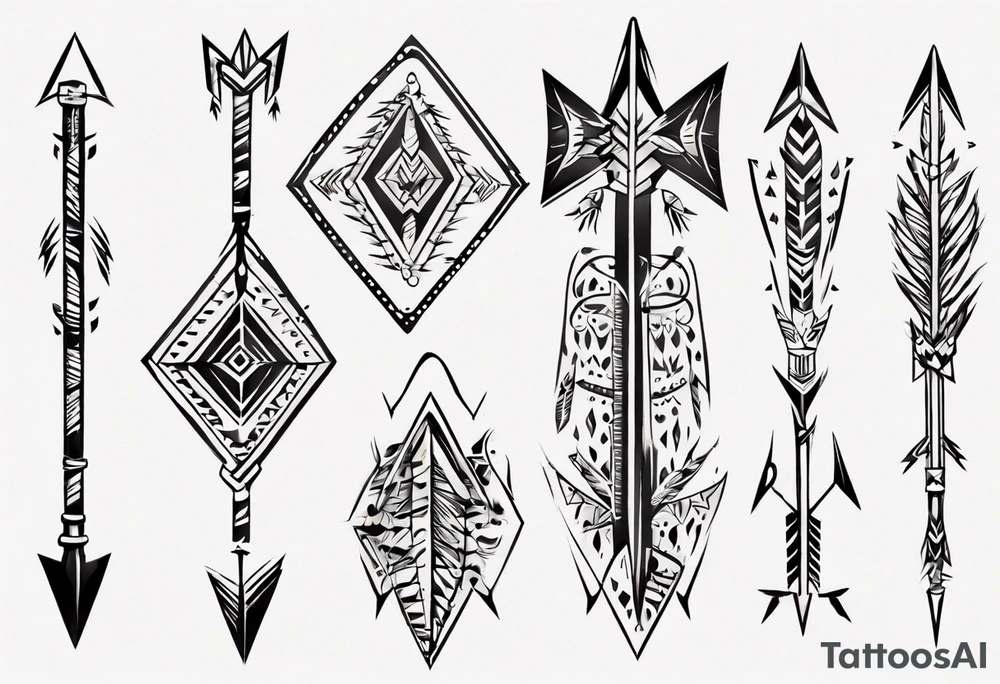 Arrow tattoo idea