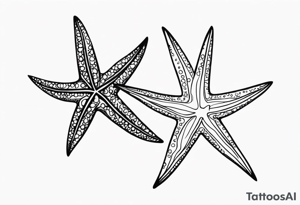Two Starfish tattoo idea