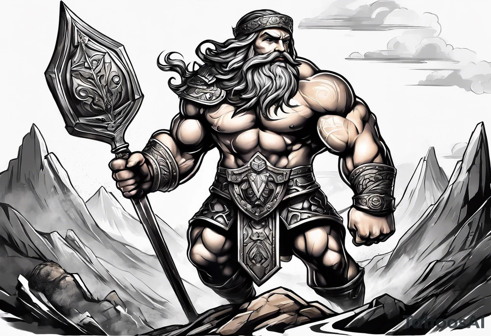 david and goliath tattoo idea