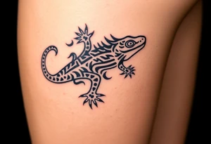 Thats a lizard not an axolotl tattoo idea