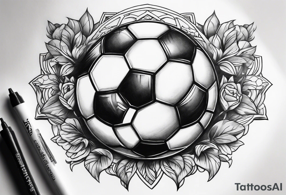 Soccer tattoo idea