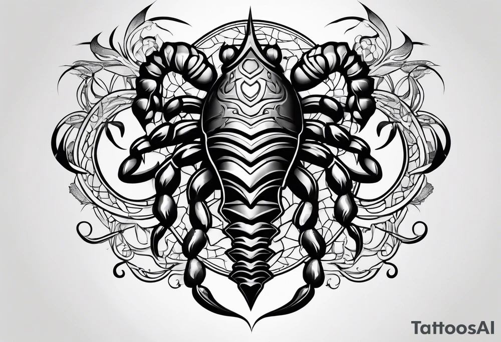 scorpio tattoo idea