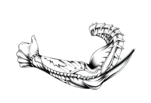 cultura egipcia  y dragón ball tattoo idea