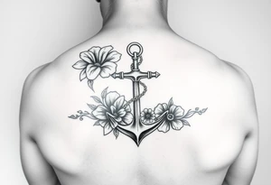 My mother’s name was sibell. Bell for short. She past away long ago. She was the anchor of our family she also loved the ocean and flowers and nature and space. Make a sleeve tattoo based on that. tattoo idea