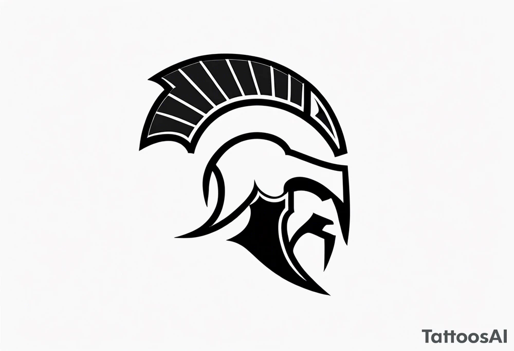 Ancient spartan symbol tattoo tattoo idea