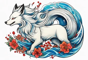 ninetales alola tattoo idea