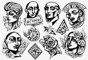 money tattoo idea
