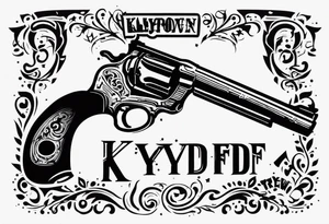 KYDF with a gun tattoo idea