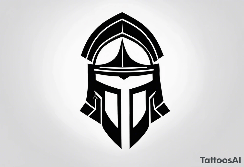 Ancient spartan symbol tattoo tattoo idea