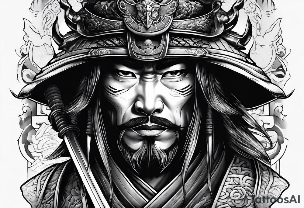 samurai tattoo idea