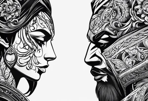 Art from dishonored game 
bracelet tattoo idea