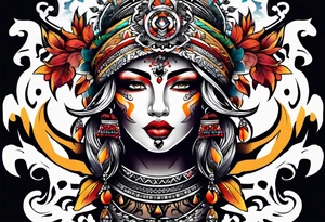 Agression tattoo tattoo idea