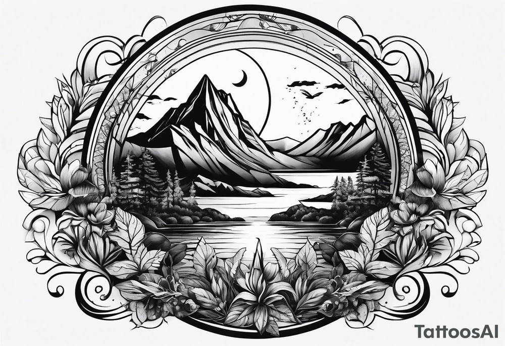 Nature tattoo idea