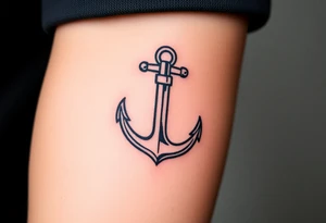 anchor
Infinity sign tattoo idea