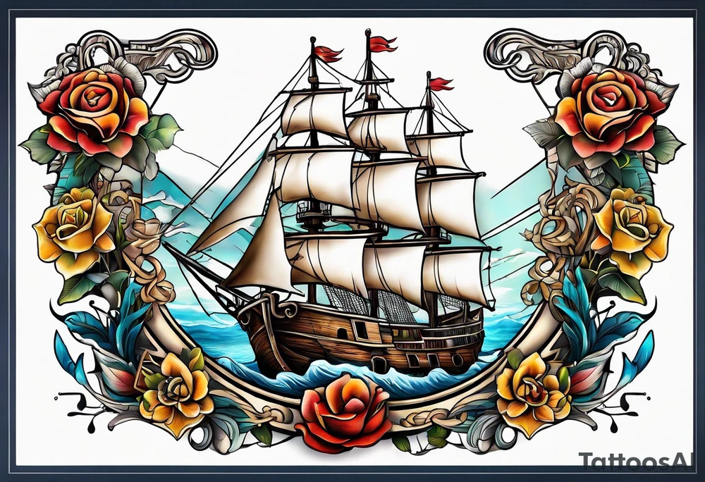 Nautical tattoo idea