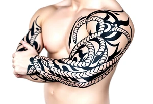 celtic rope tattoo idea