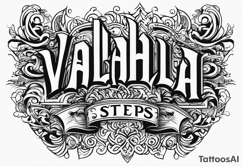 Valhalla  steps tattoo idea