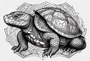 dragon turtle tattoo idea