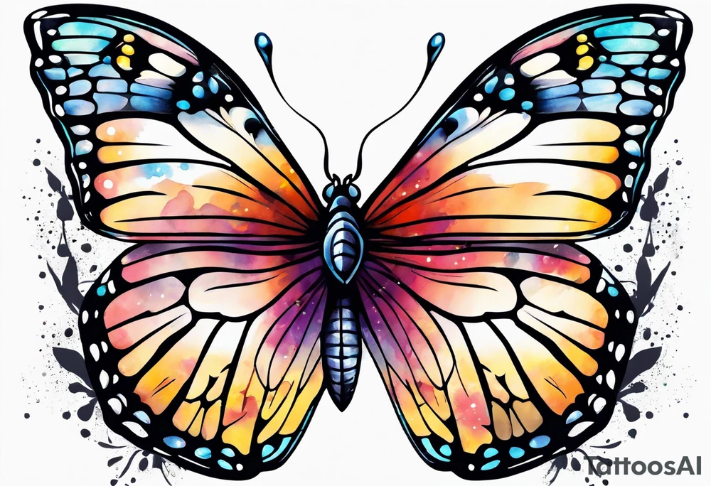butterfly tattoo idea
