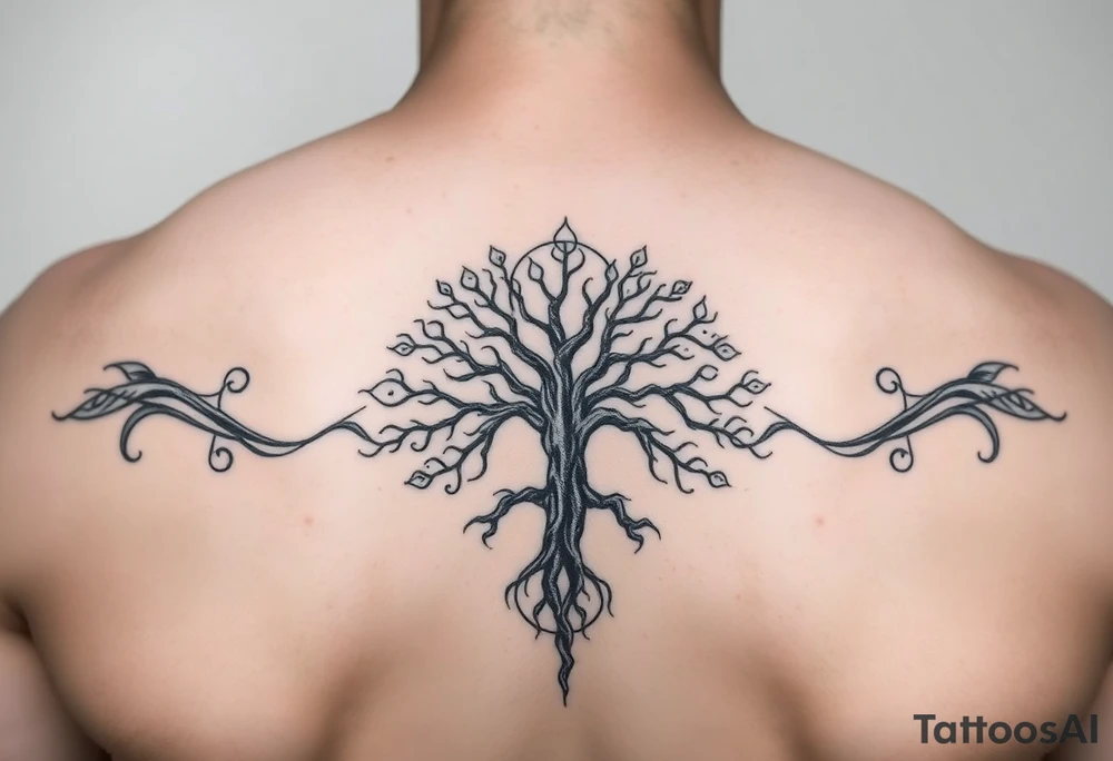 Kabbalah tree of life tattoo idea
