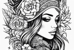 island vibes tattoo idea