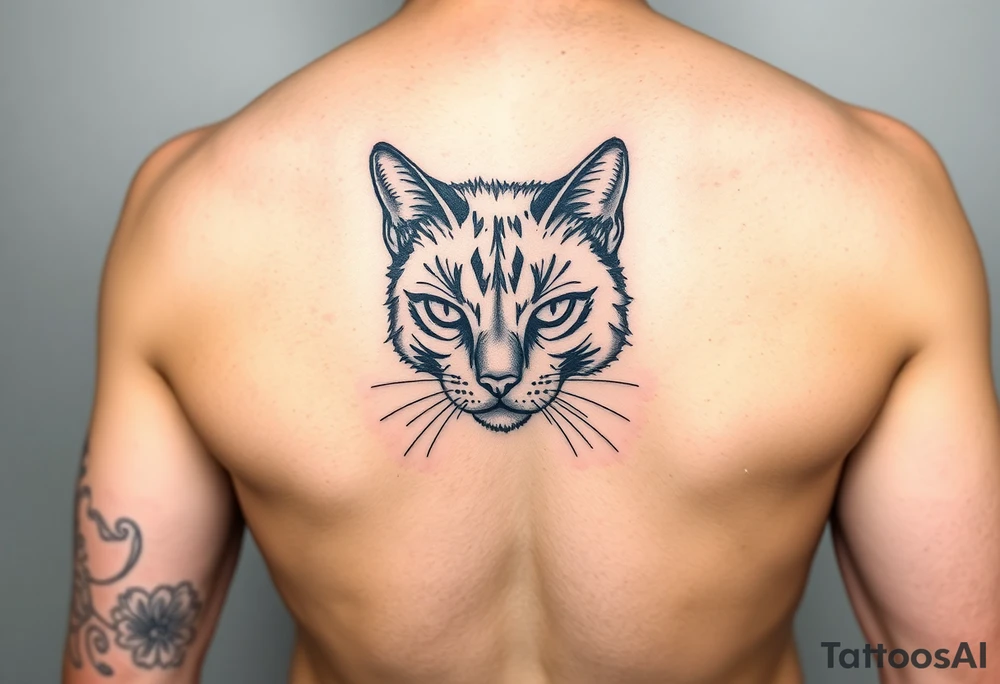 Black Cat tattoo idea