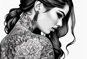 black person tattoo idea