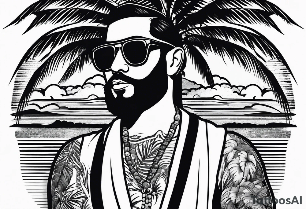 Man Cigar
Palm Tree tattoo idea